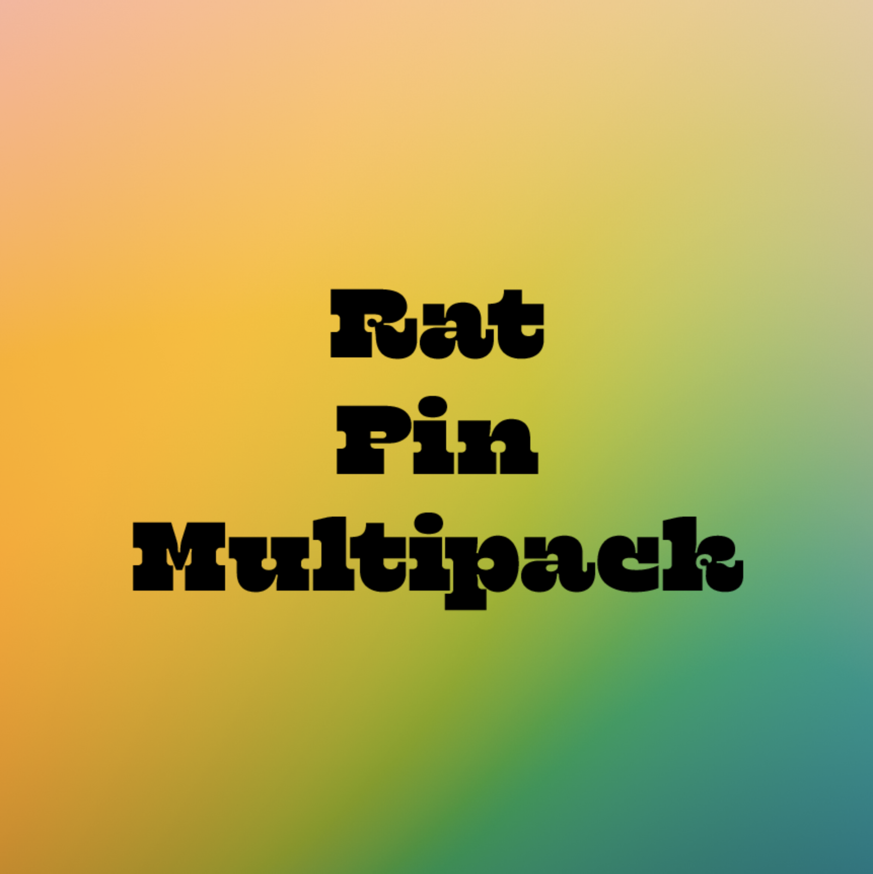 Rat Pin Pack