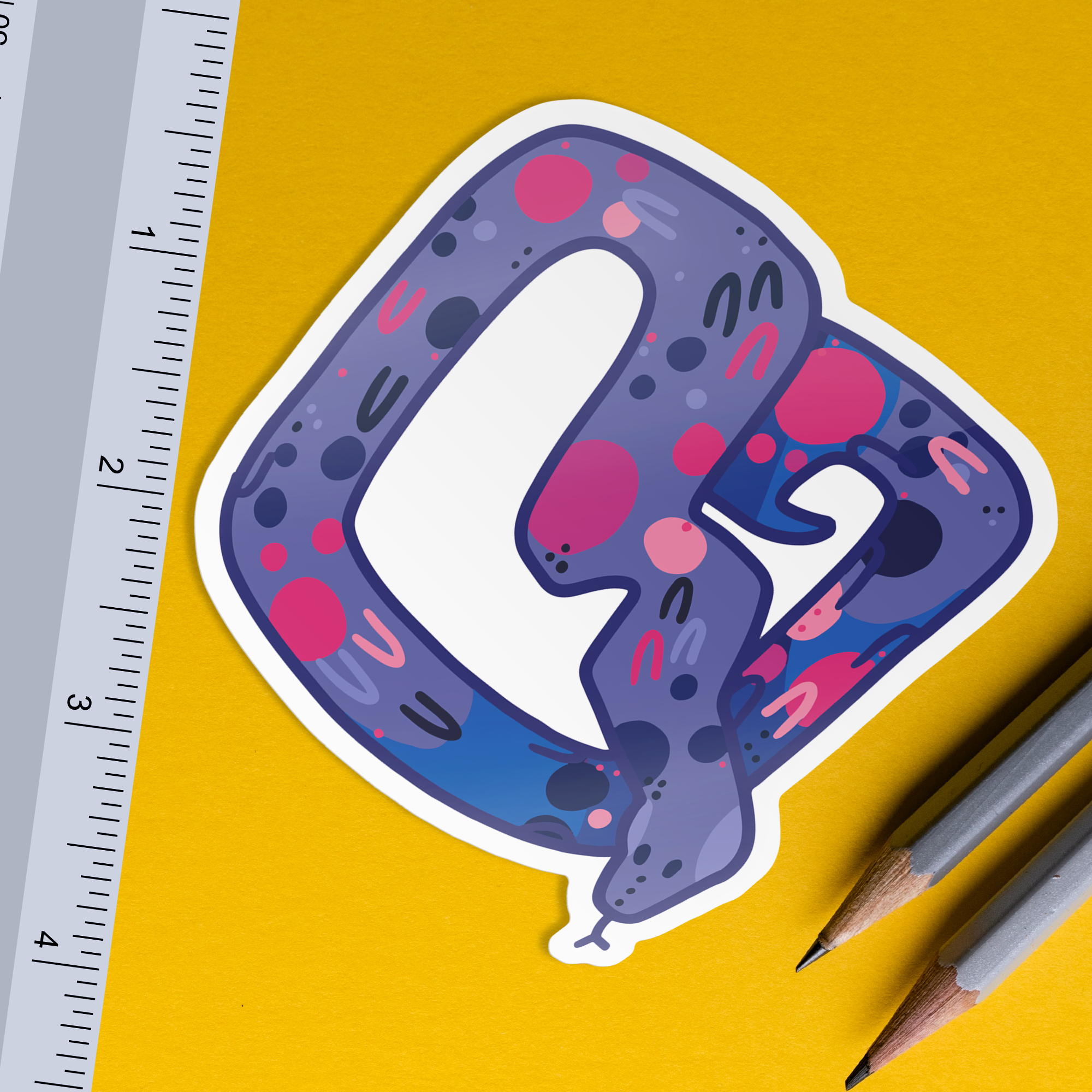 Bisexual Snake Sticker