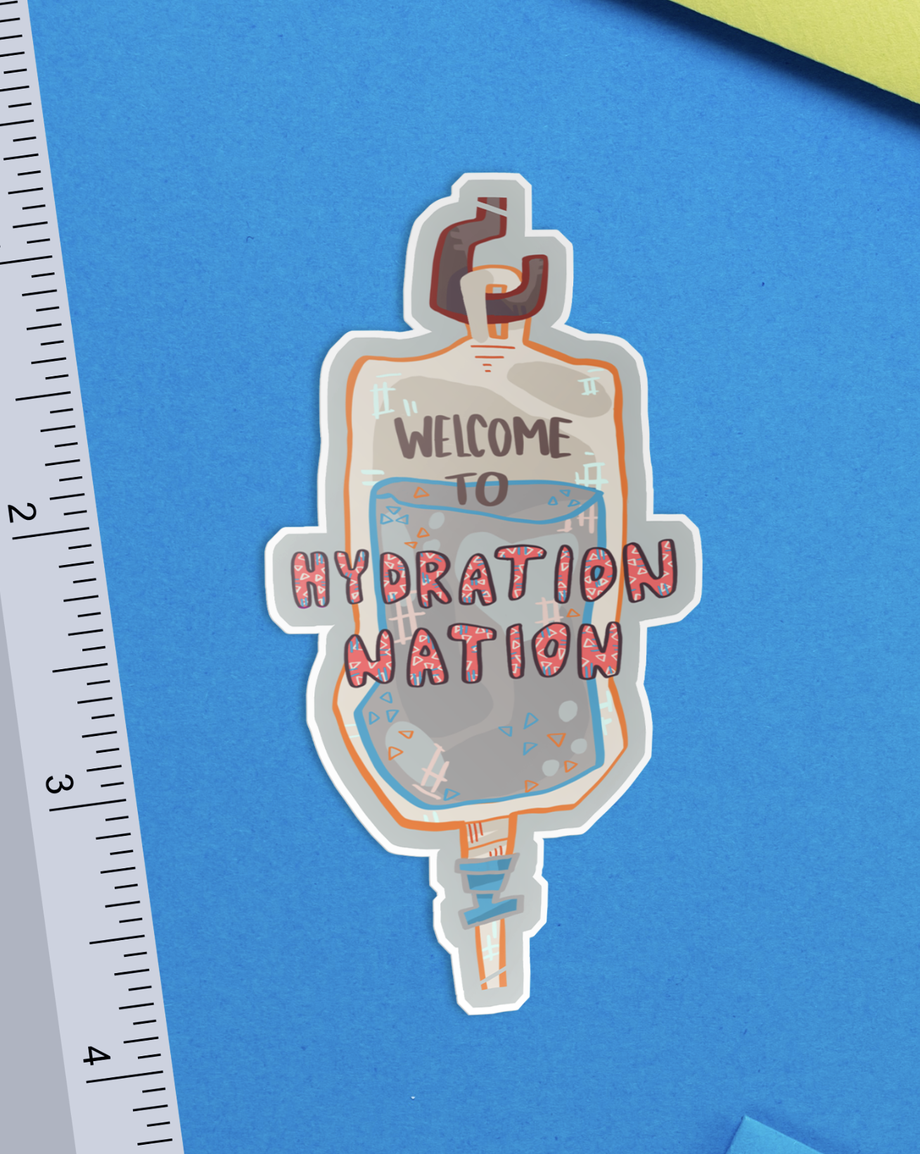Hydration Nation Bold IV Sticker