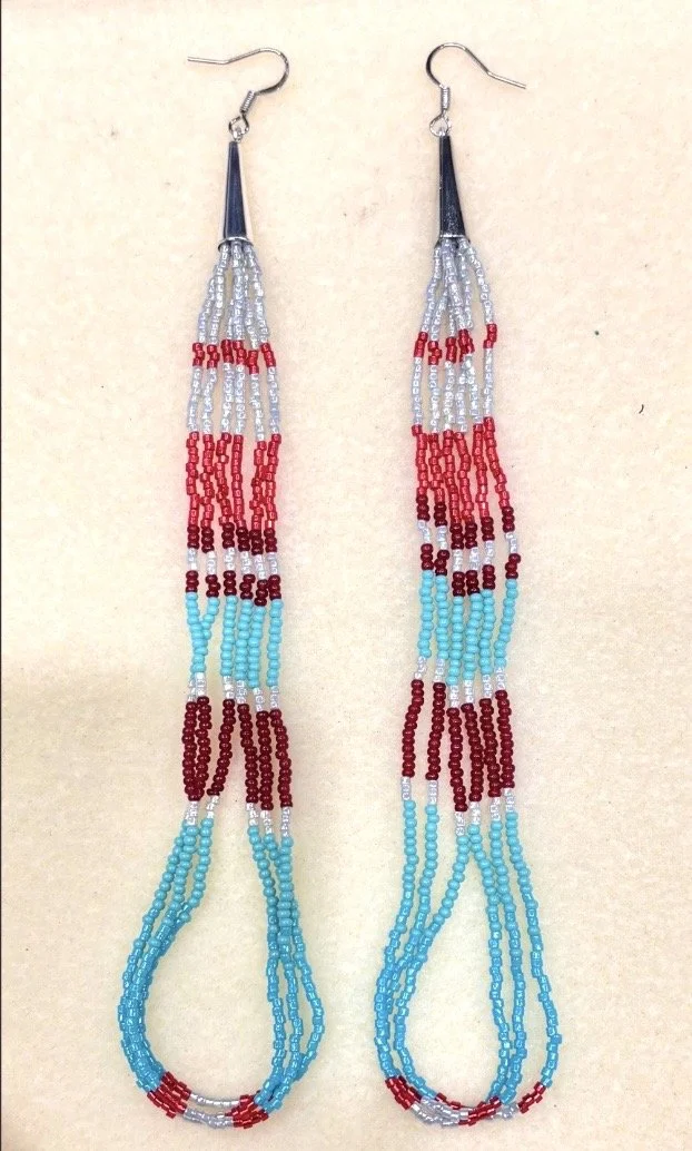 Dangle Earrings "Aqua Aura"