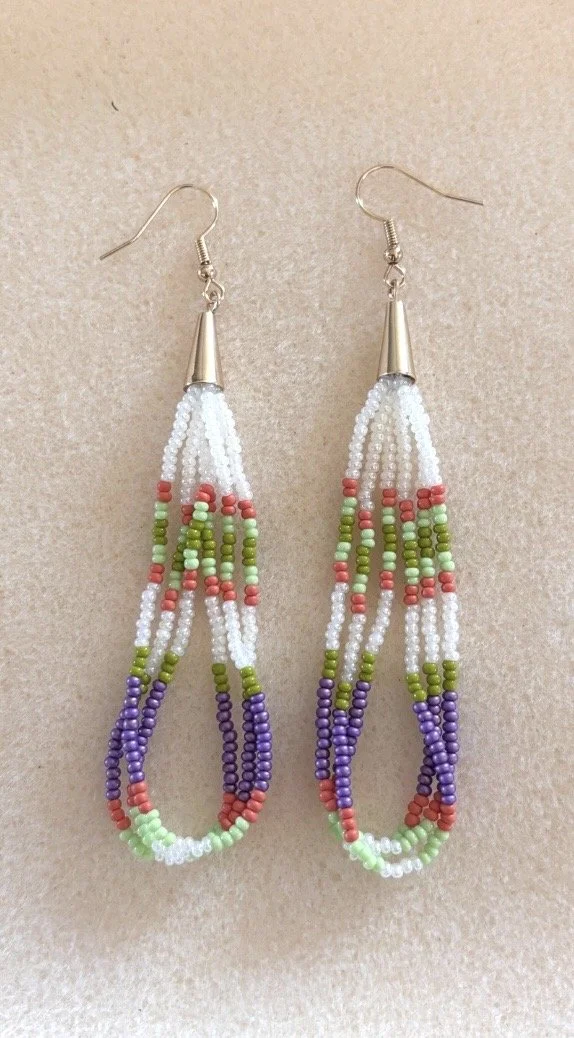 Dangle Earrings "Spring Medow"