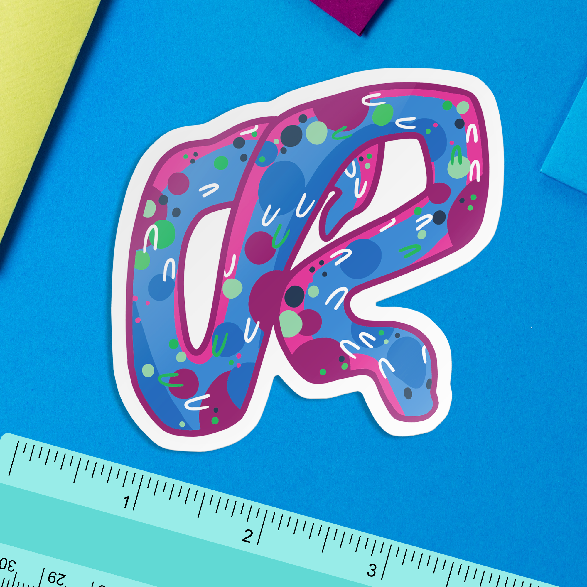 Polysexual Snake Sticker