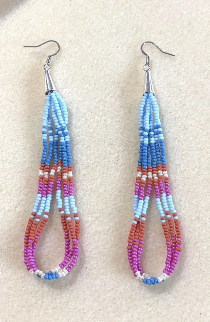 Dangle Earrings "Sunset Beach"