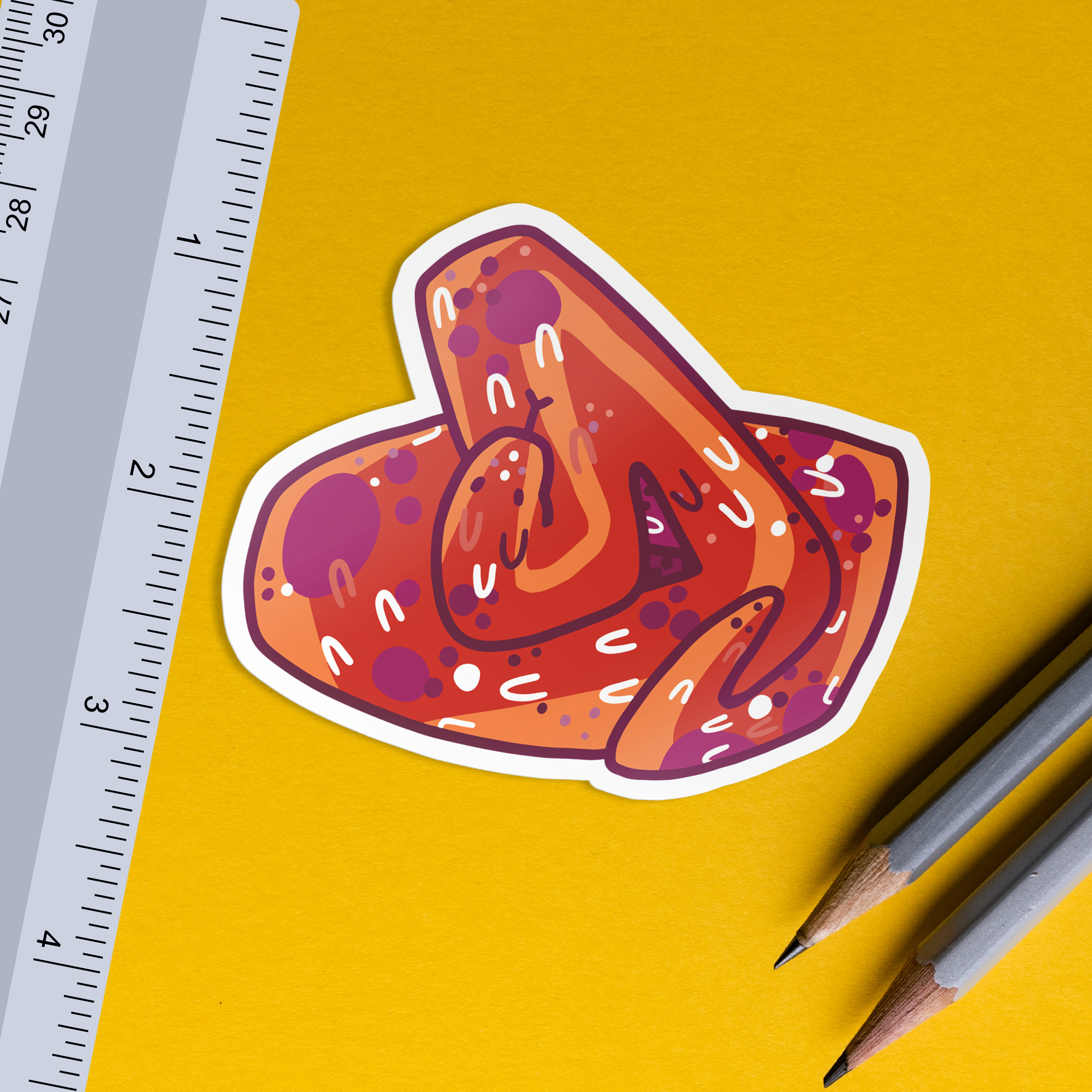 Lesbian Snake Sticker