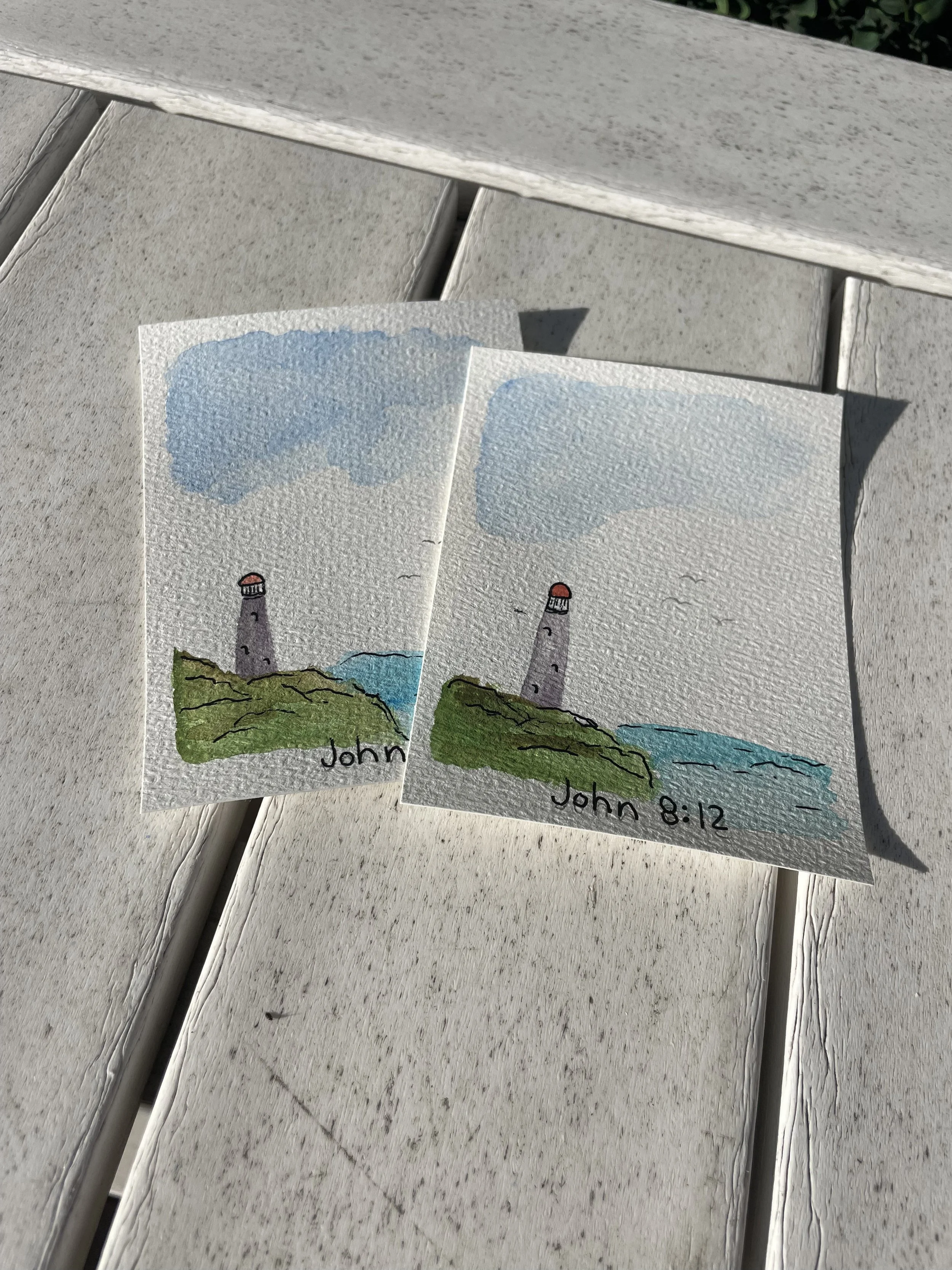 Lighthouse Bible insert