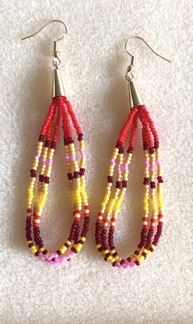 Dangle Earrings "Pepper Patch"