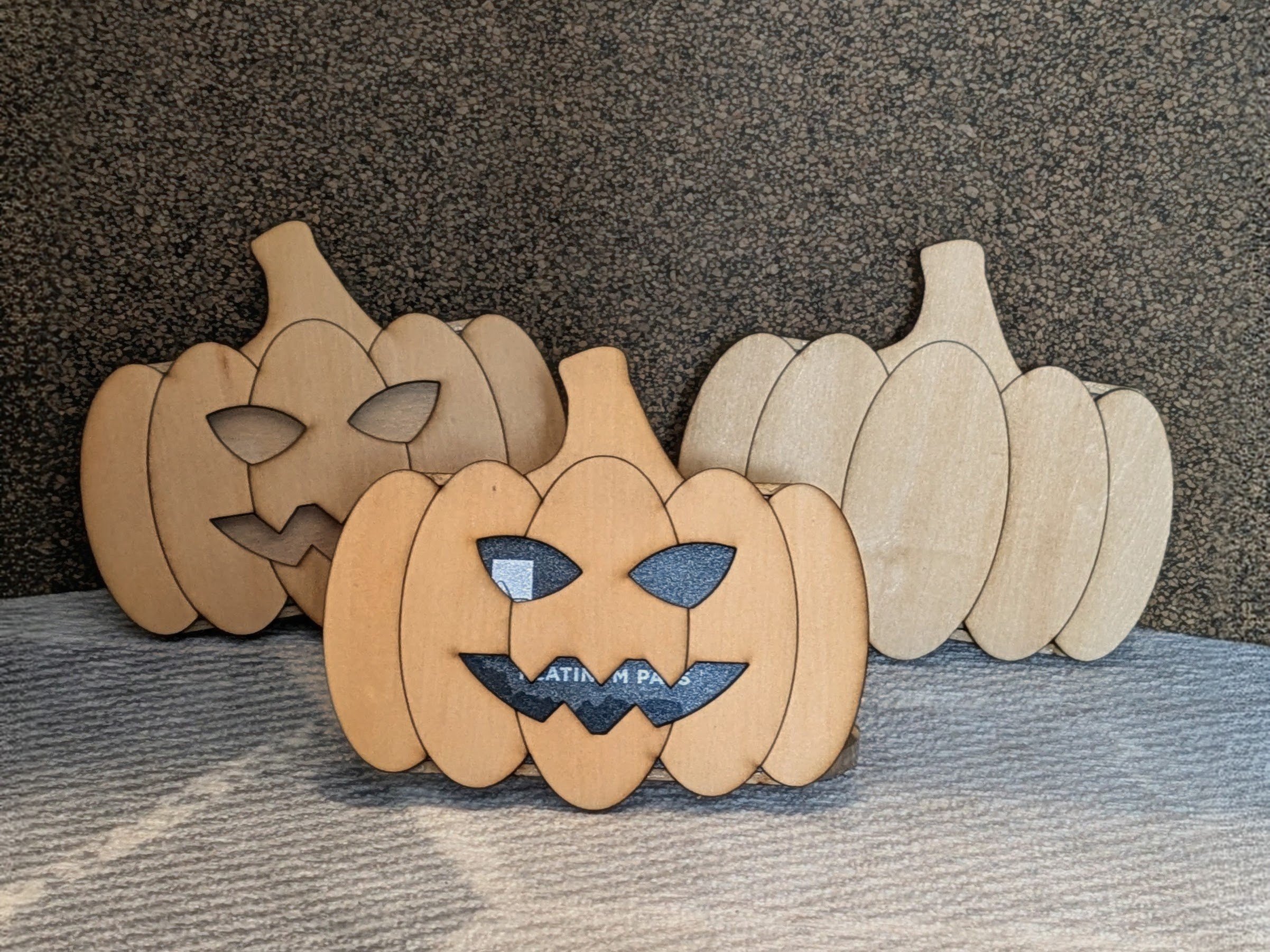 Pumpkin Gift Card Holder