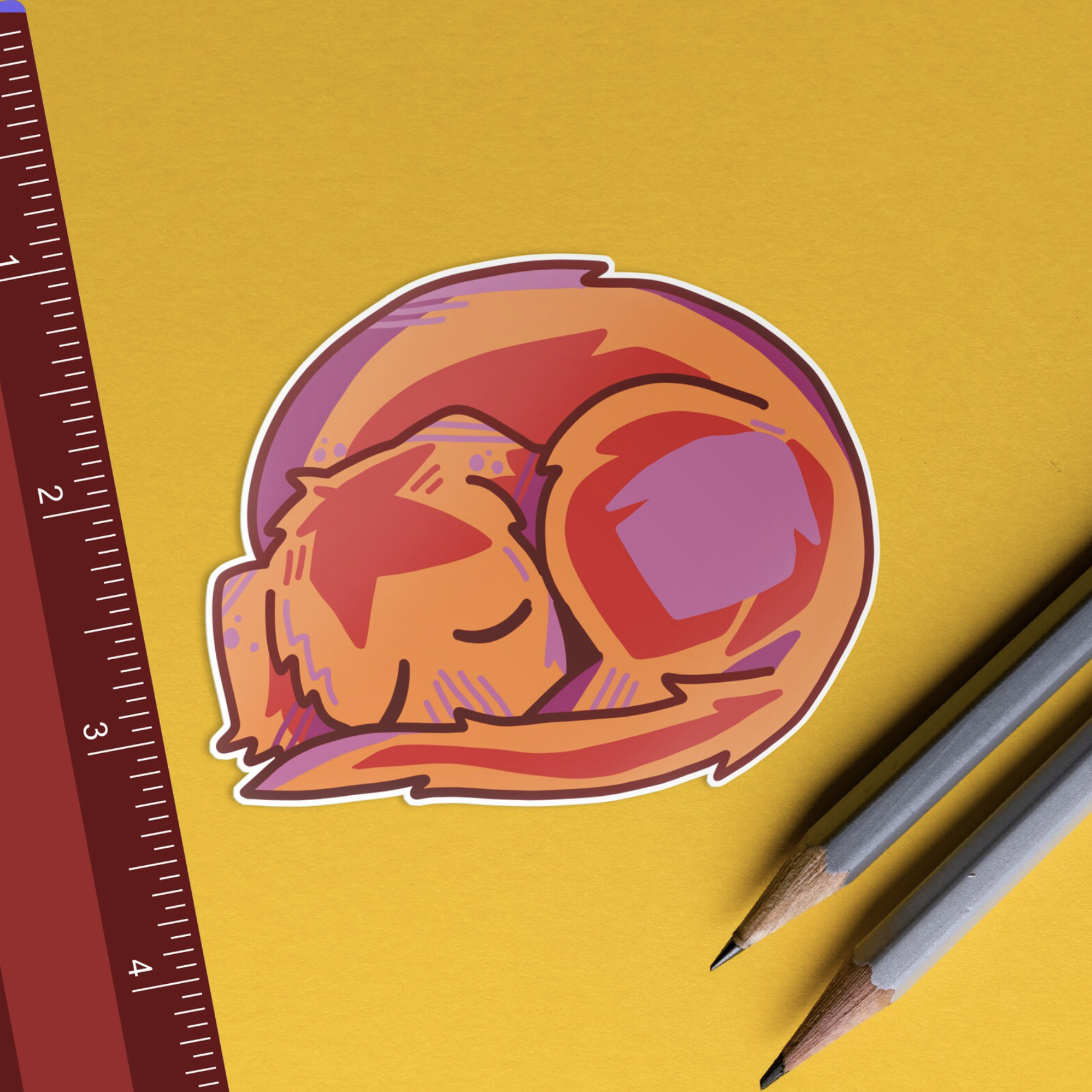 Lesbian Puppy Sticker