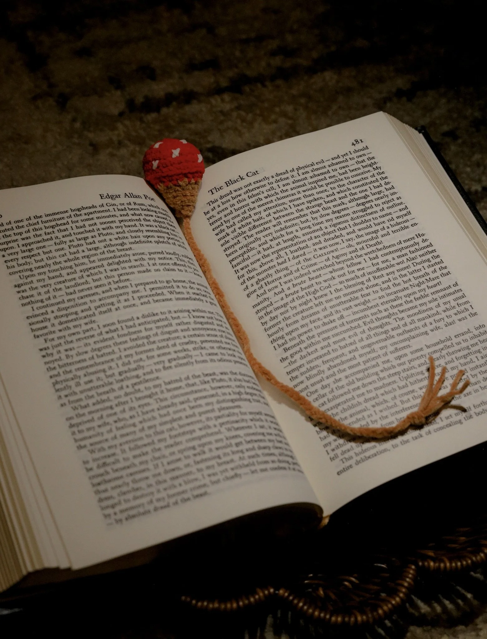 Mushroom Bookmark