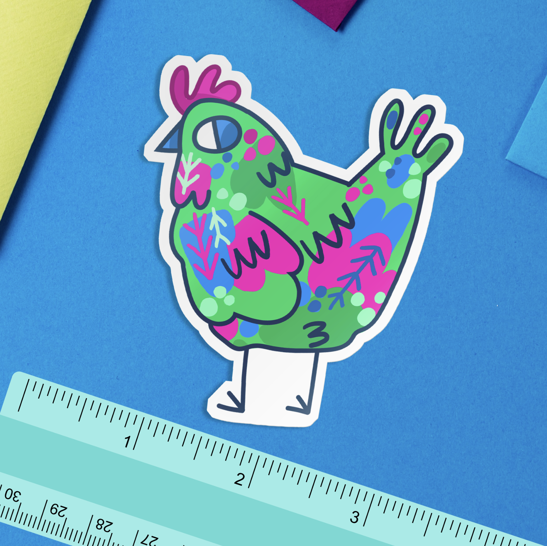 Polysexual Chicken Sticker