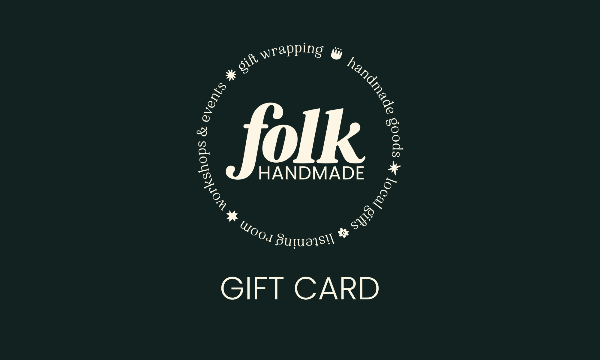Folk Gift Card