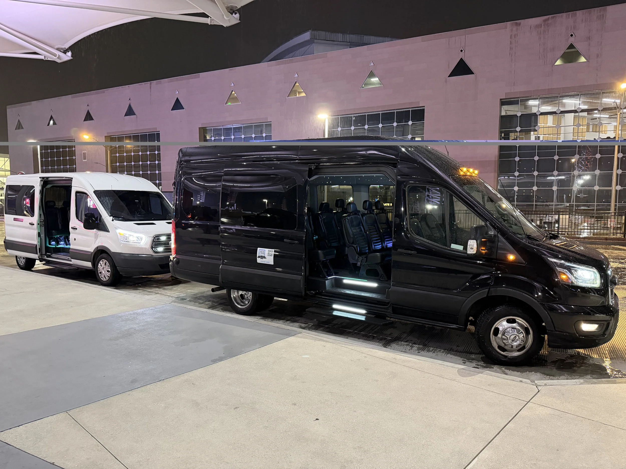 Vic's All Purpose LLC hourly shuttle service providing private transportation for concerts, weddings, corporate events, birthdays, nights out, and group transportation throughout Atlanta and Dallas, Georgia.