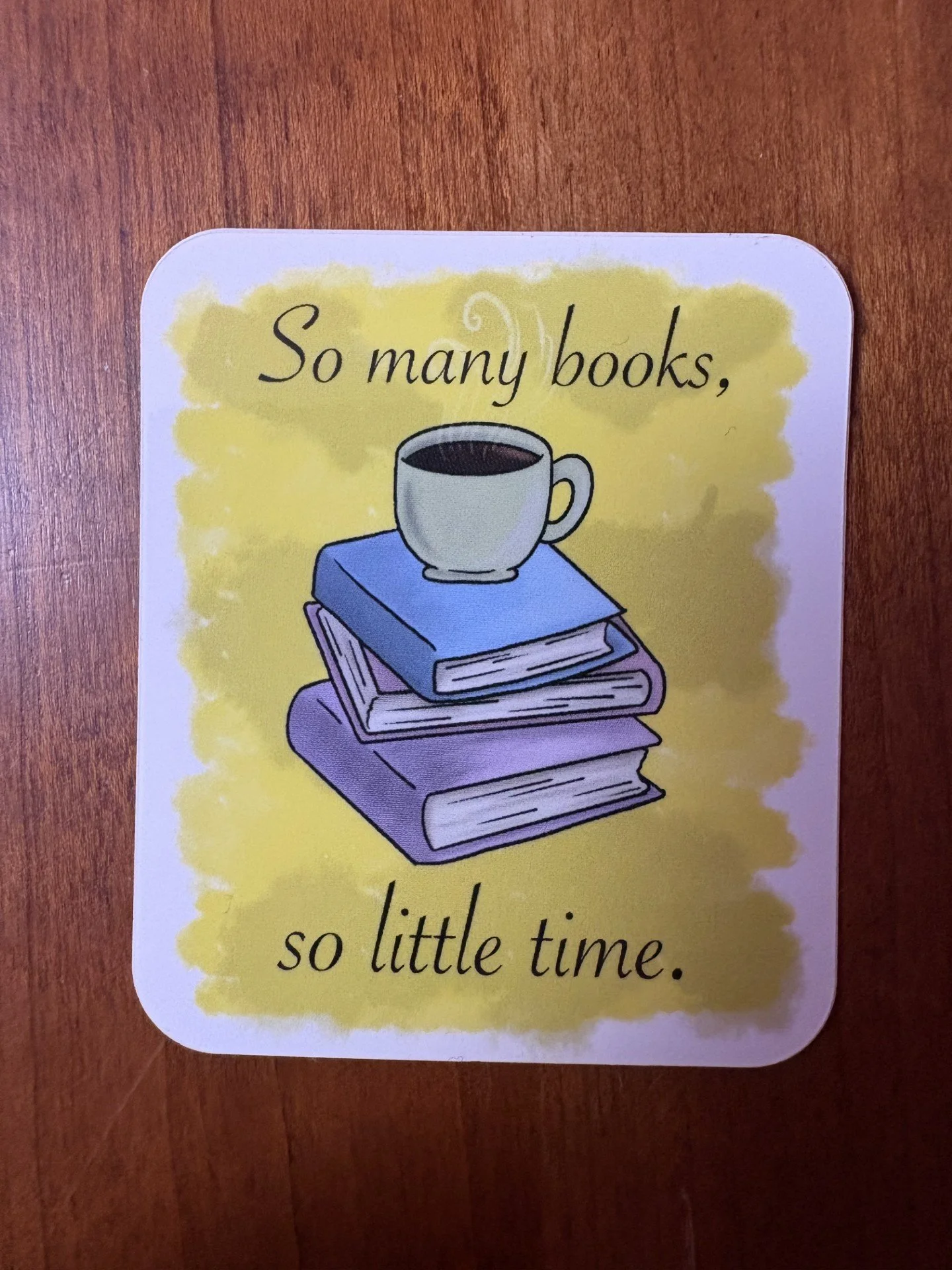 A BOOK LOVERS STRUGGLE STICKER