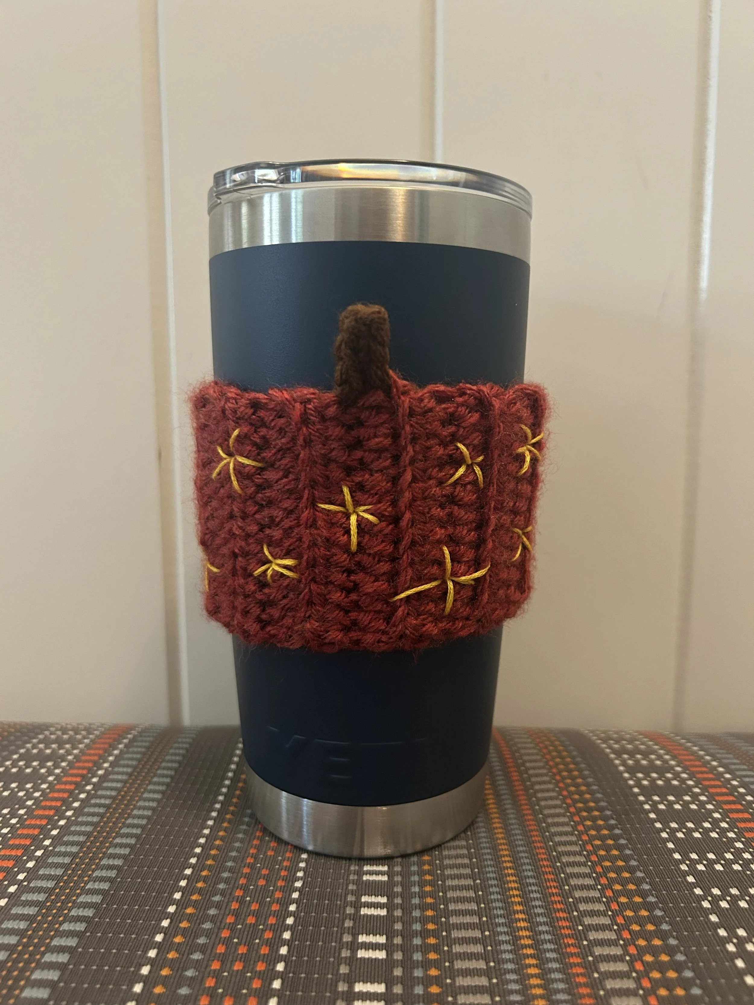 RED REMARKABLE CUP COZY