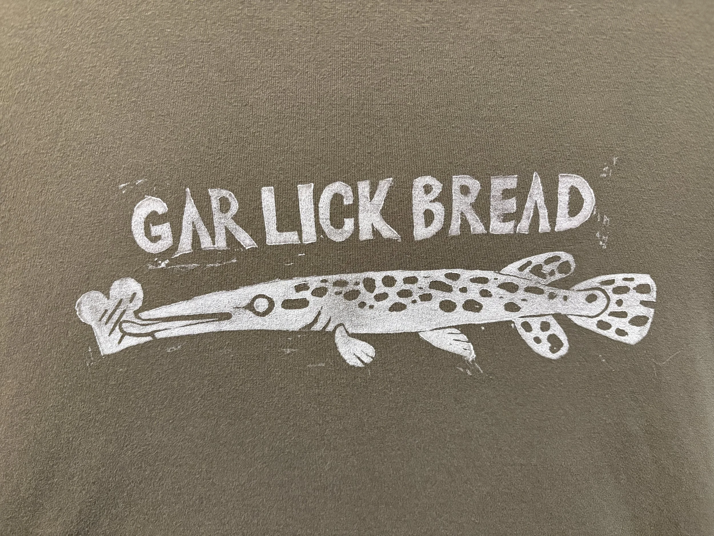 Gar Lick Bread Tee Closeup 2.JPG