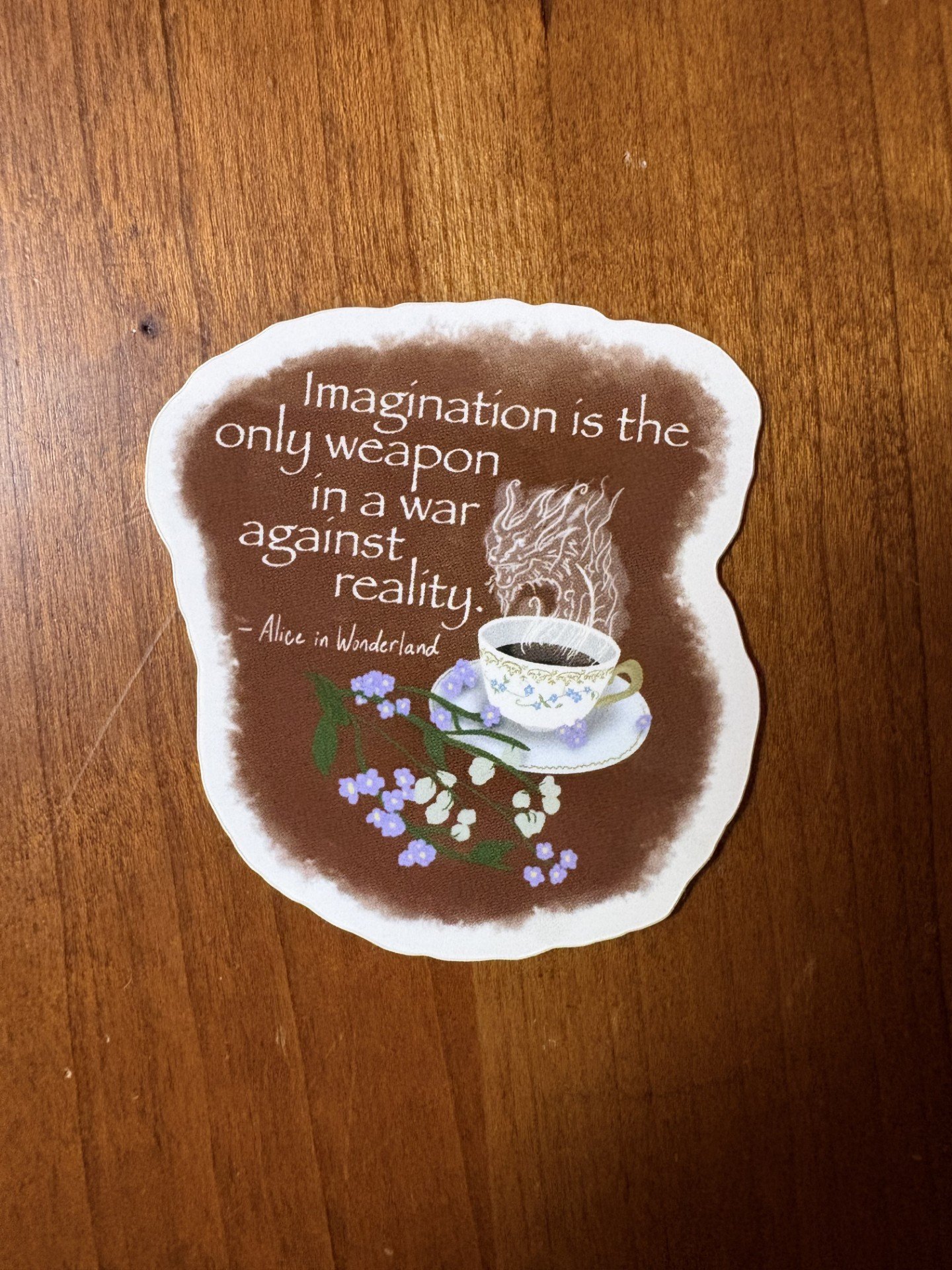 THE POWER OF IMAGINATION STICKER