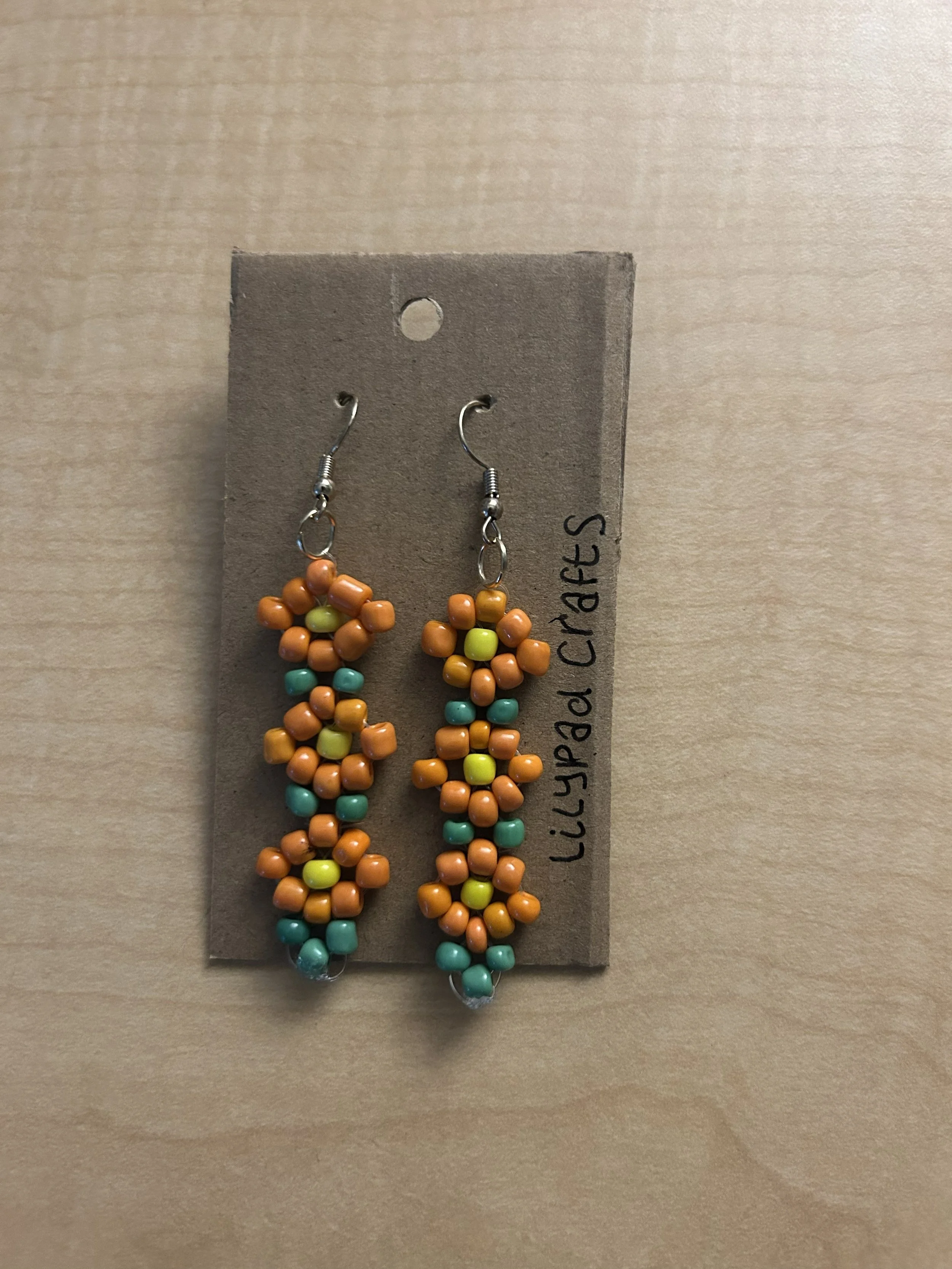 Beaded Bloom Earrings (Big) (Orange).jpg