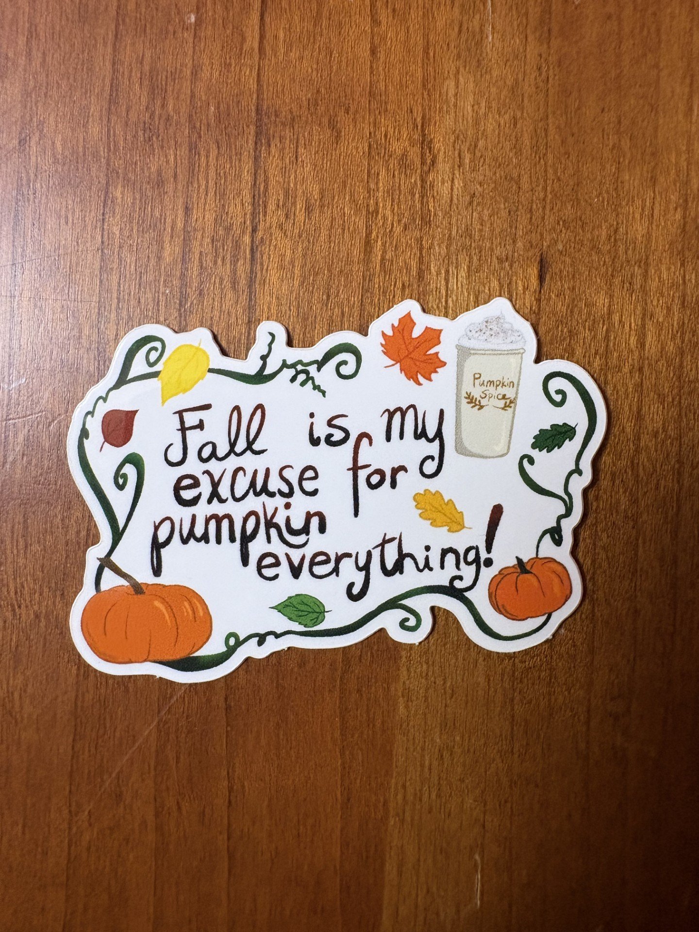 FALL VIBES STICKER