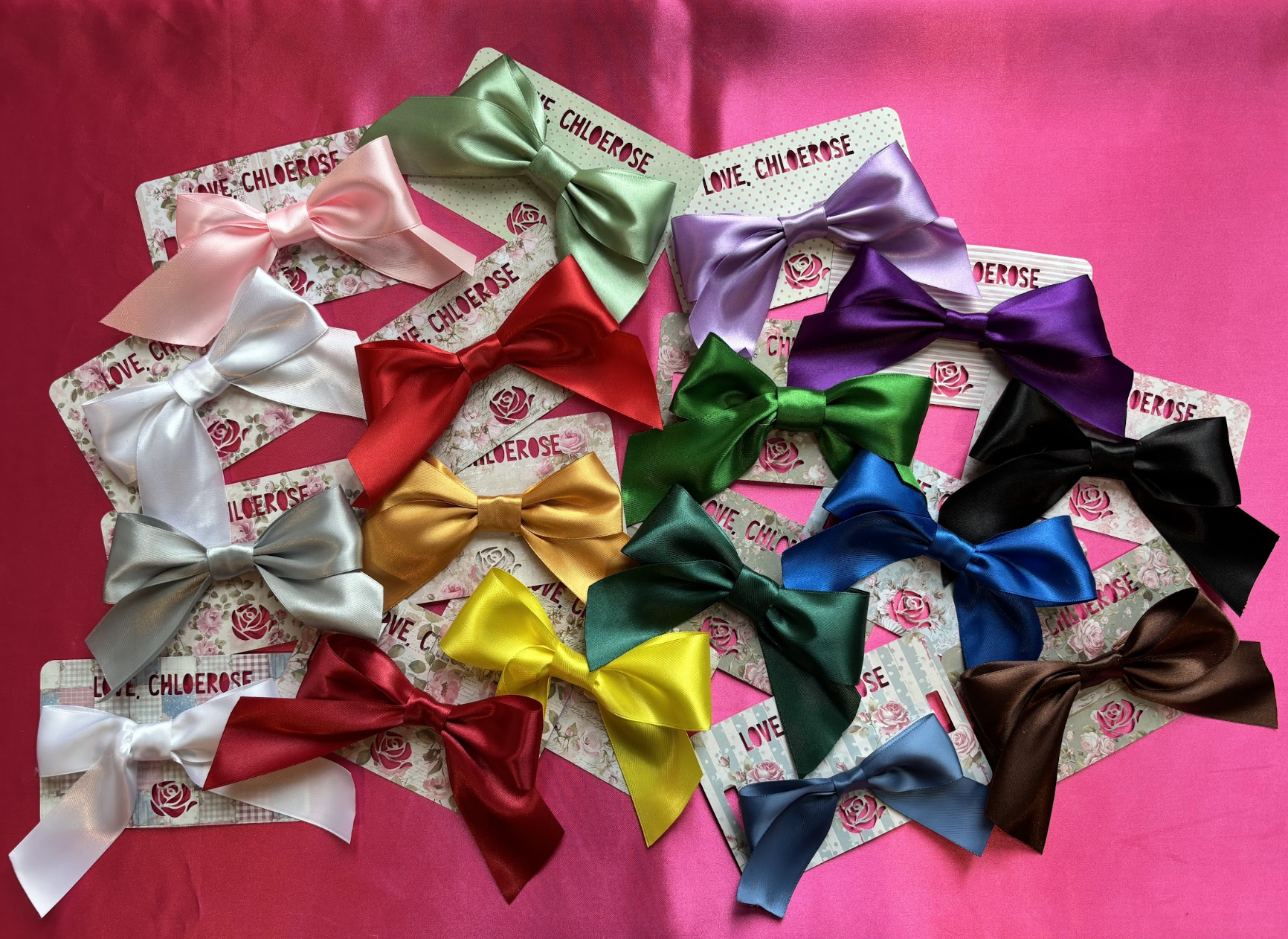REUSABLE GIFT BOWS