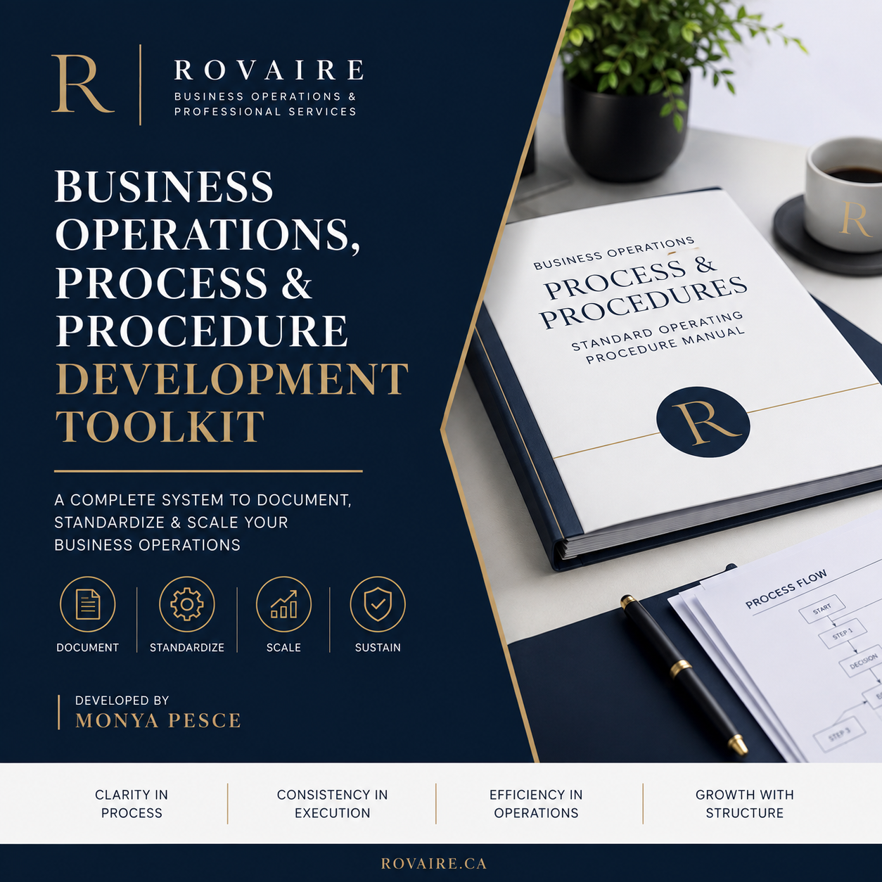 Business Operations, Process & Procedure Development Toolkit