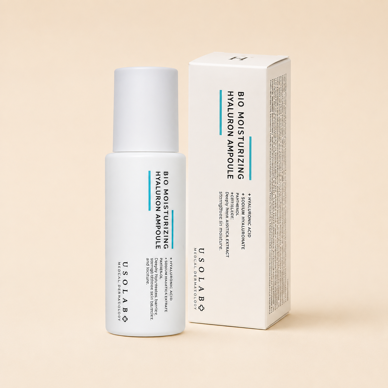 USOLAB Bio Moisturizing Hyaluron Ampoule 50ml Deep Hydration Korean Skincare