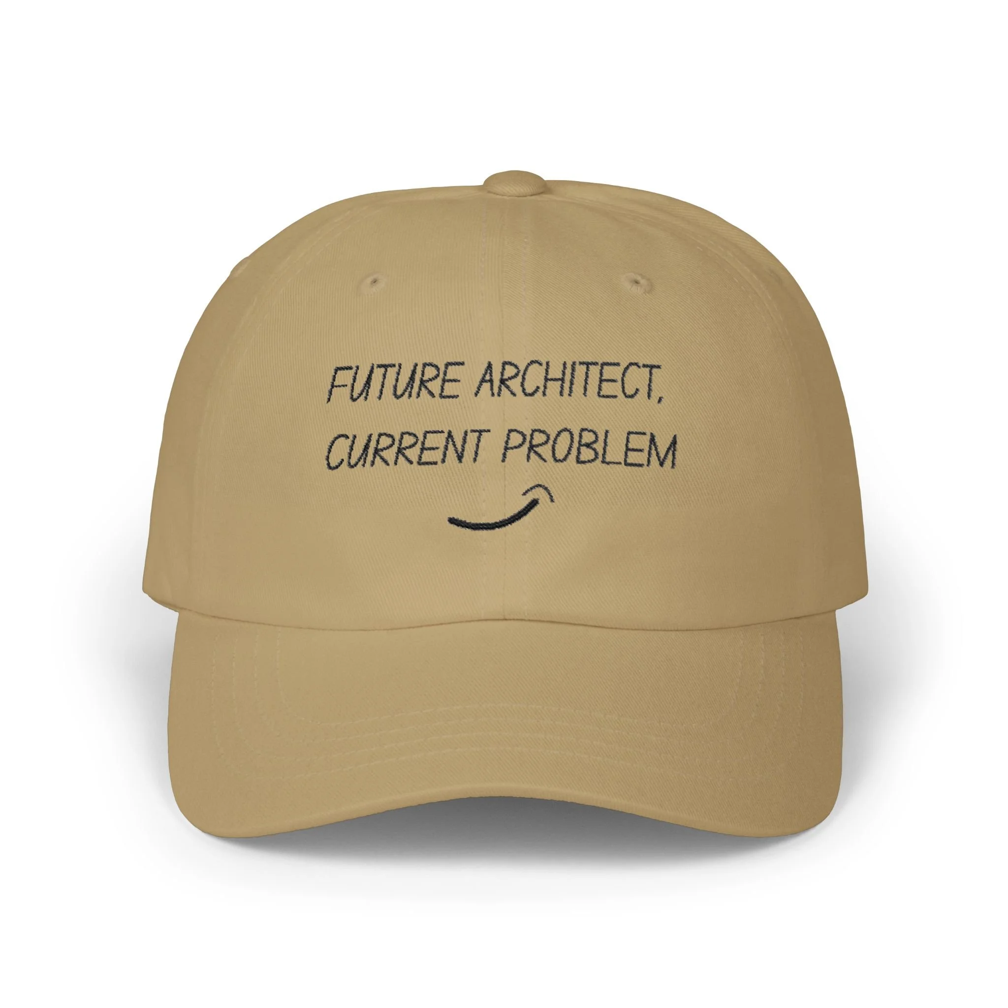 'Future Architect, Current Problem' Embroidered Baseball Hat