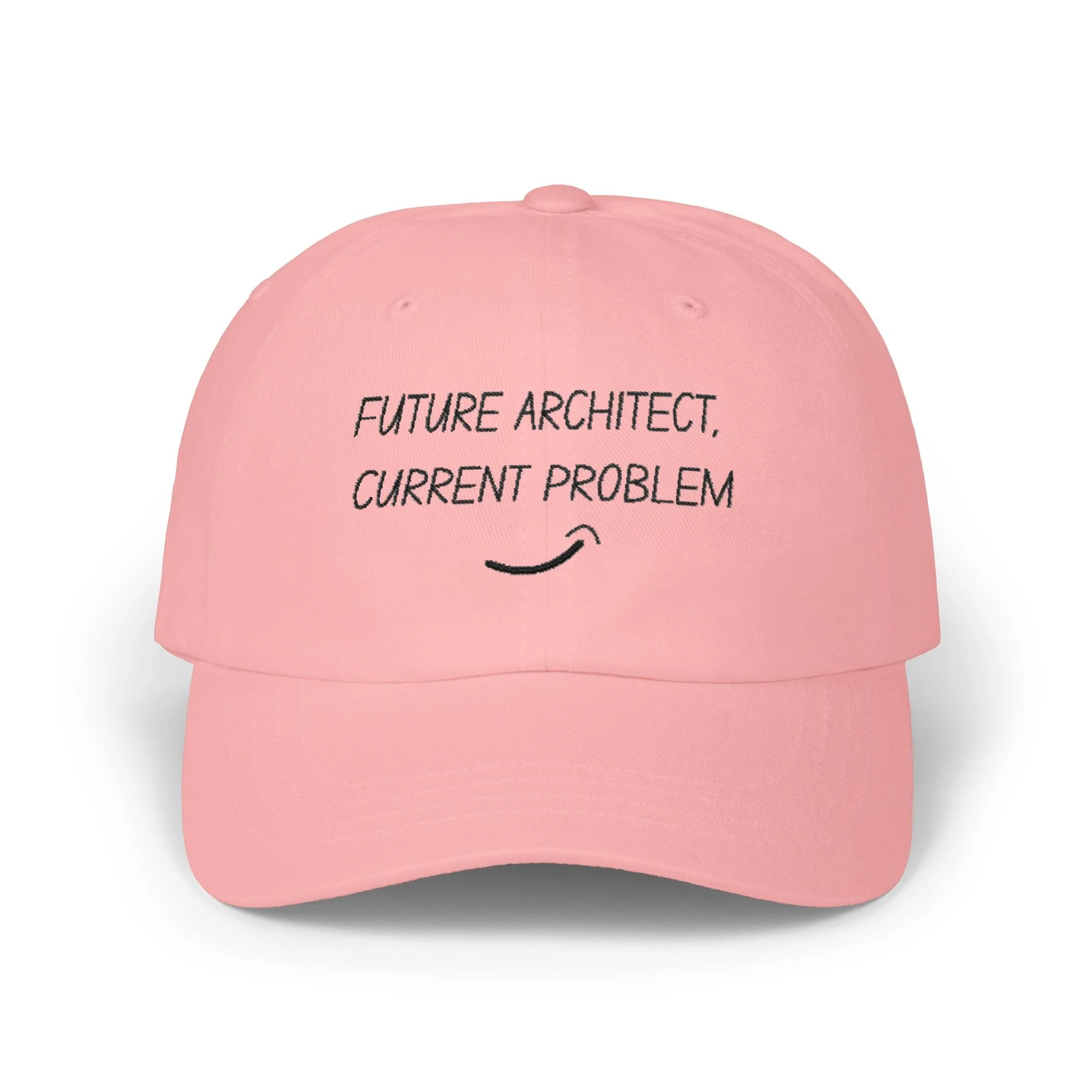 'Future Architect, Current Problem' Embroidered Baseball Hat