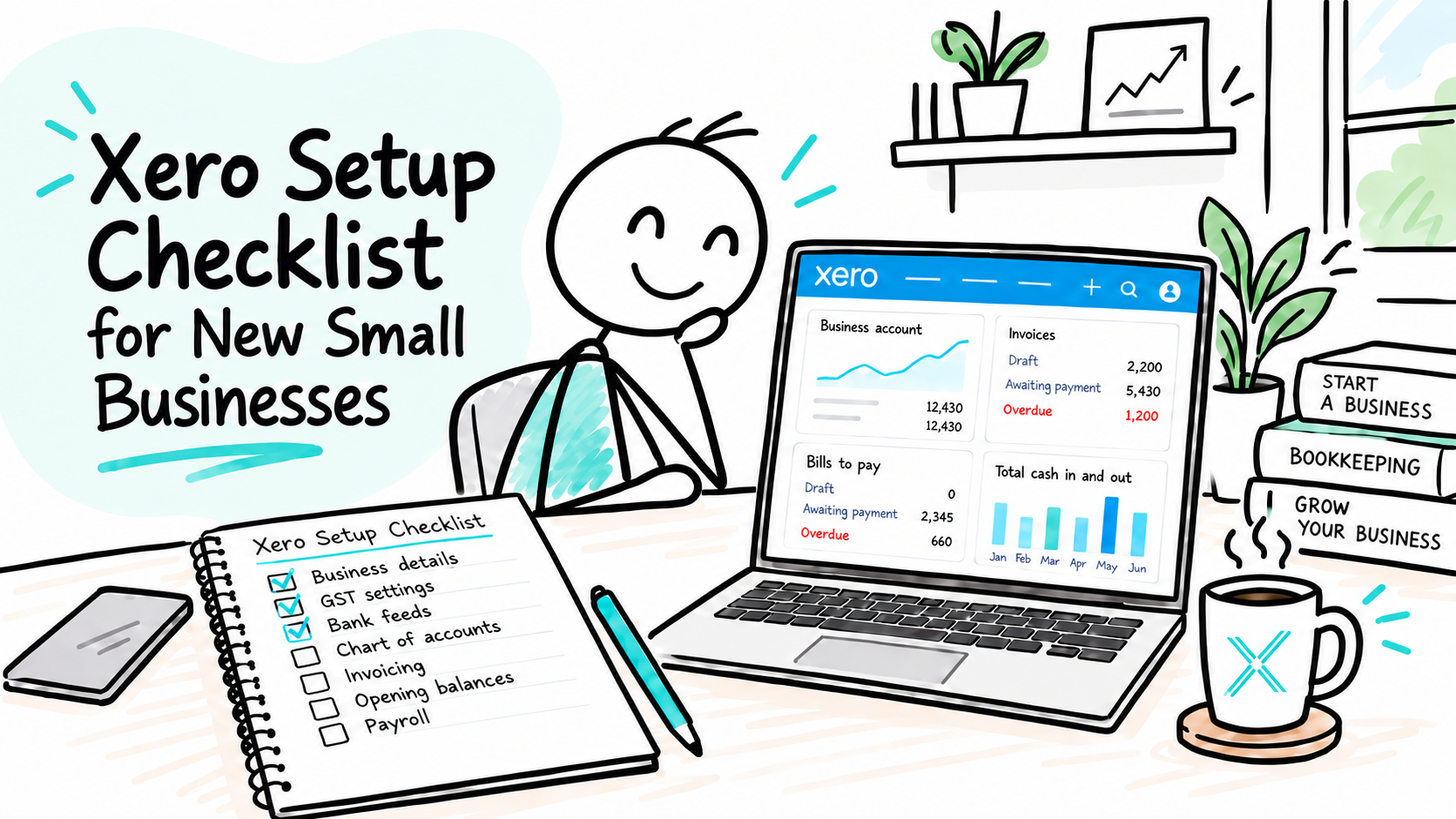 Xero Setup Checklist for New Small Businesses