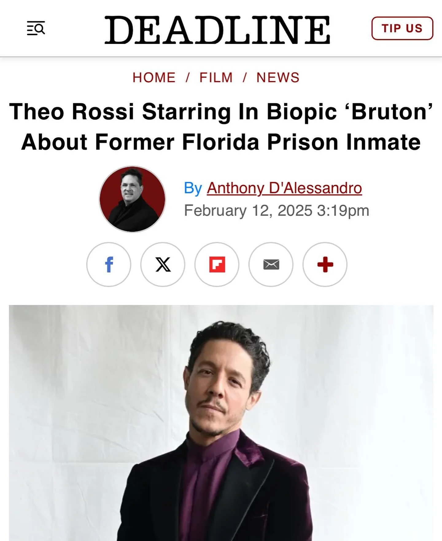 Excited to share that I just finished writing the score for Bruton, starring Theo Rossi, Aya Cash and Tammy Blanchard. Written and directed by Vincent Grashaw. 

Bruton, is a film about Bryan Bruton, who was sentenced to a decade in a Florida prison 