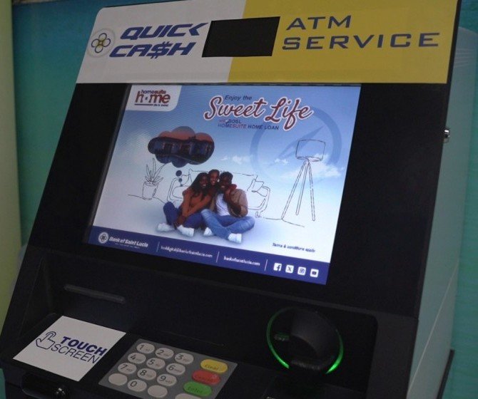Bank of Saint Lucia ATM