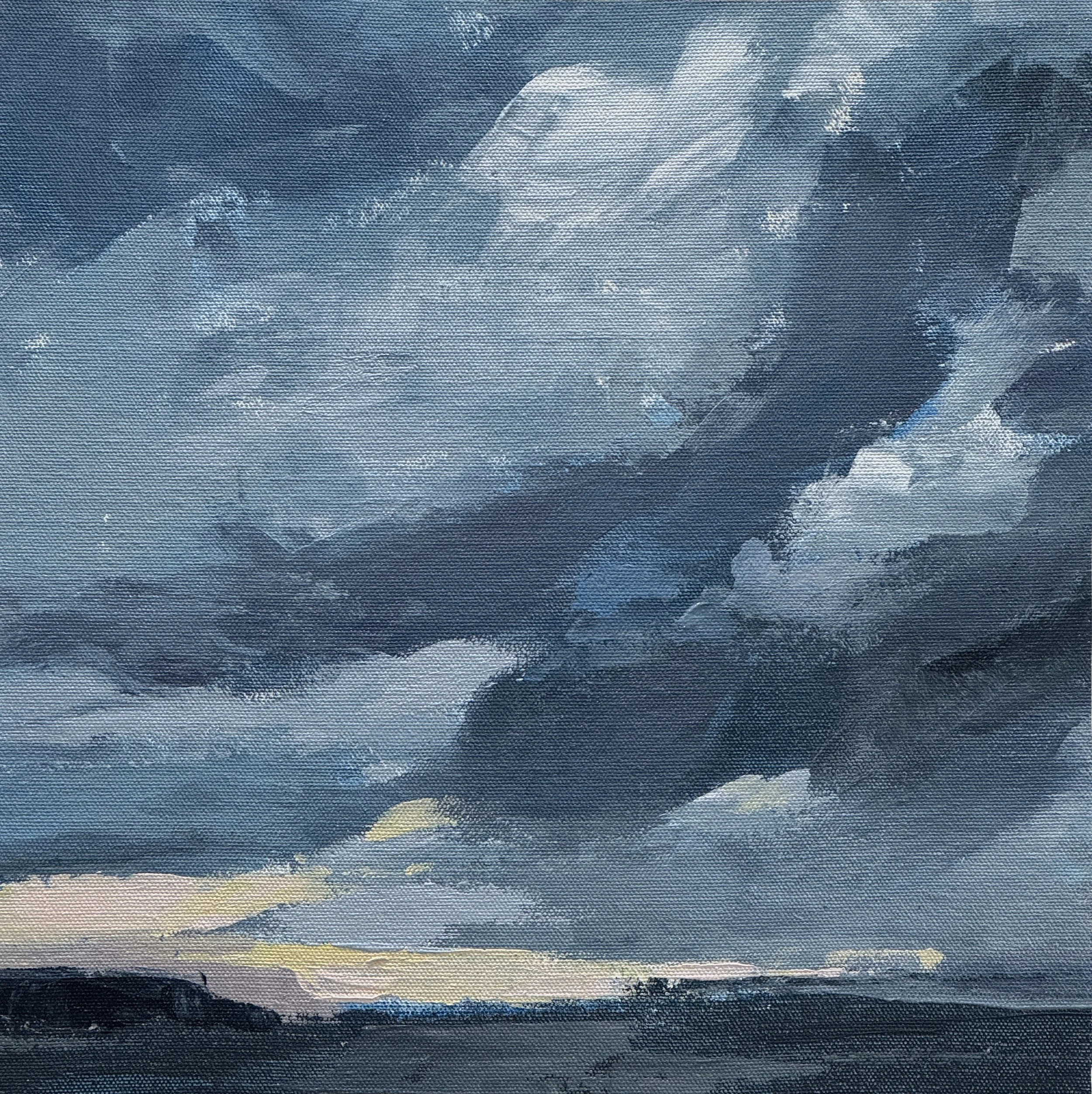 Sky Series, Acrylic, 12" x 12"