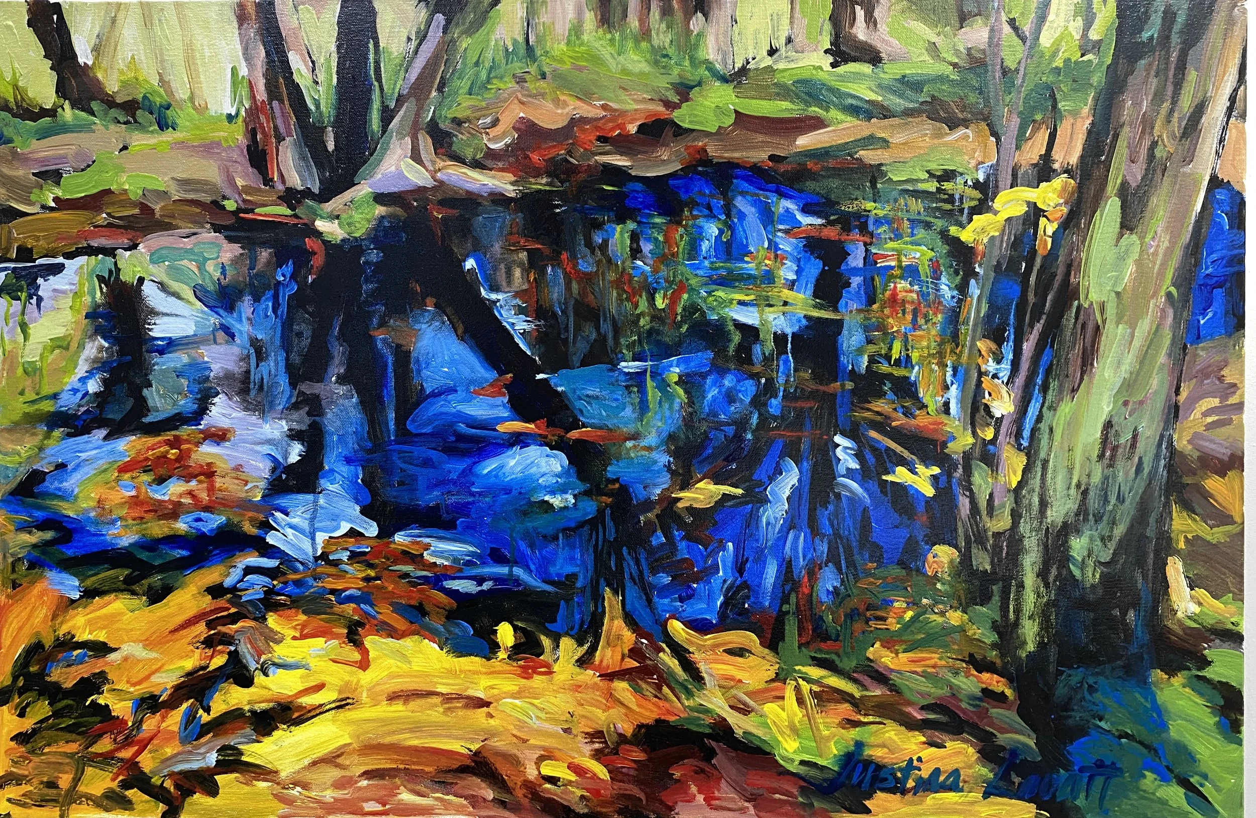Sold, Acrylic, 36" x 24"