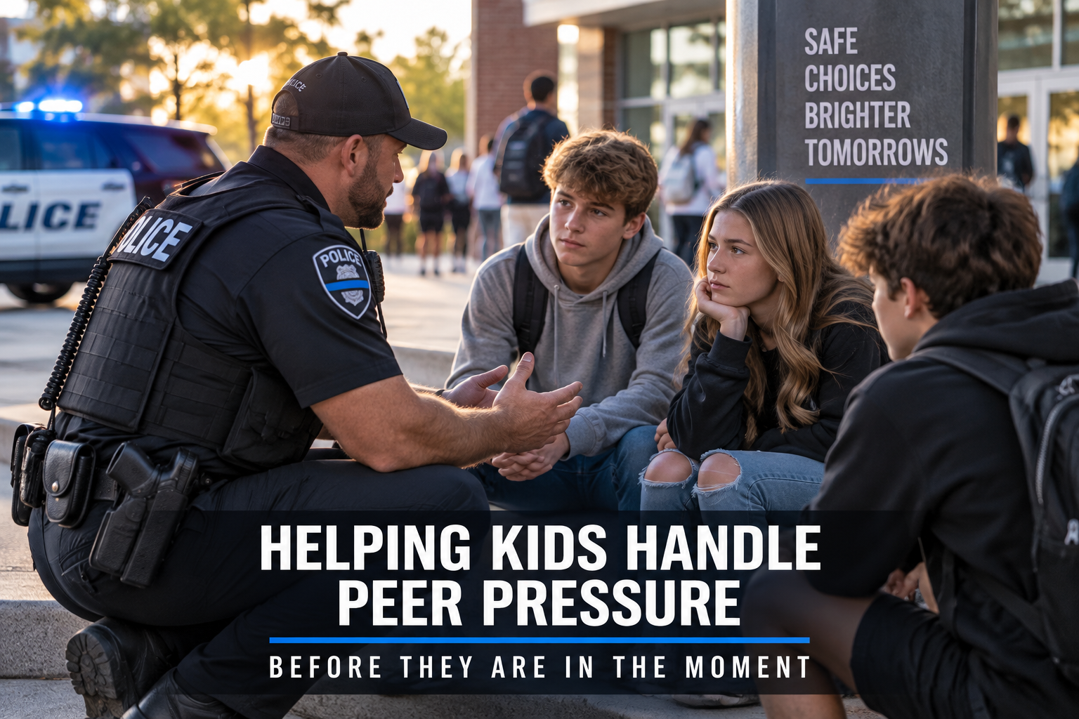 Helping Kids Handle Peer Pressure Before They Are in the Moment