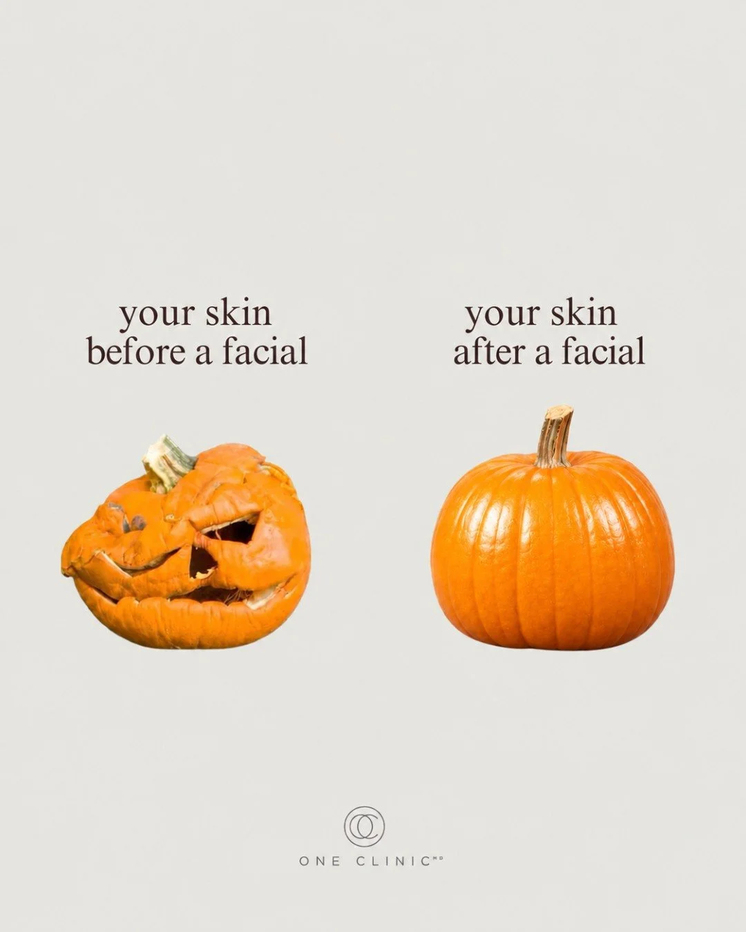 from carved to cared for 🎃
book your next facial &mdash; link in bio.

#facial #selfcare #glowingskin