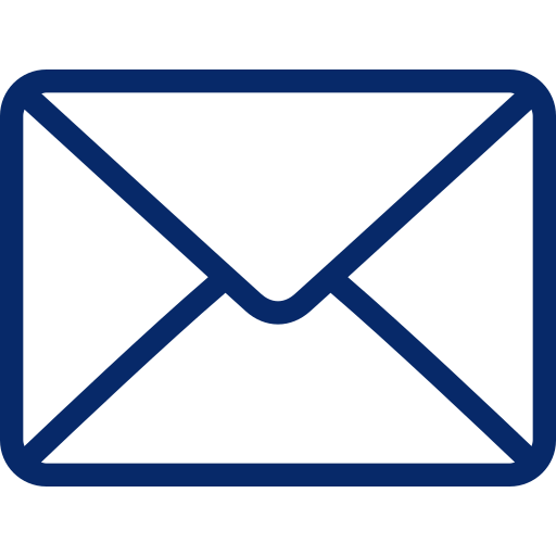 Icon of an envelope, representing email or mail.