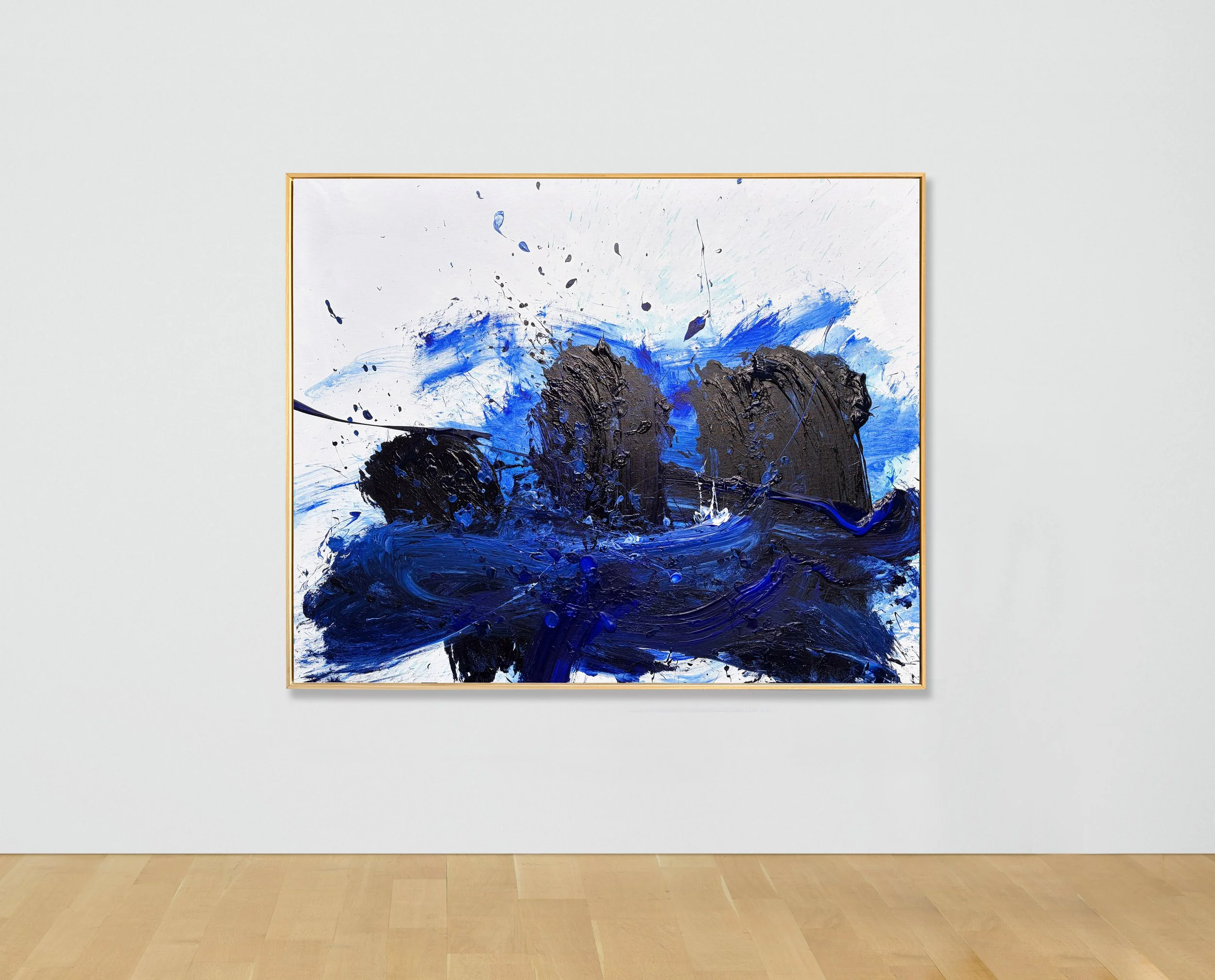 Three Weights: Threshold, contemporary abstract painting by Australian artist Martin Ding