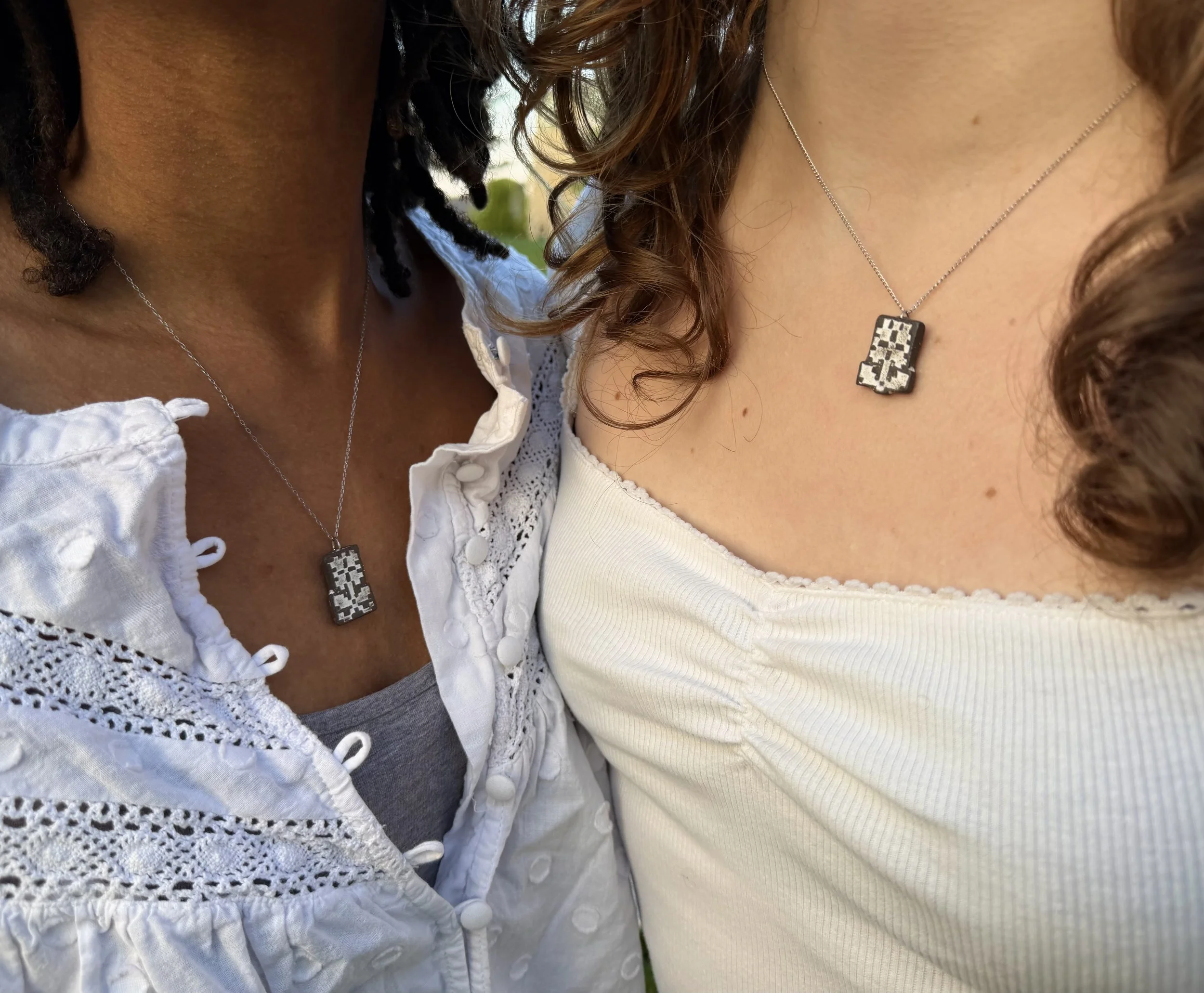 Flower Ceramic Necklace