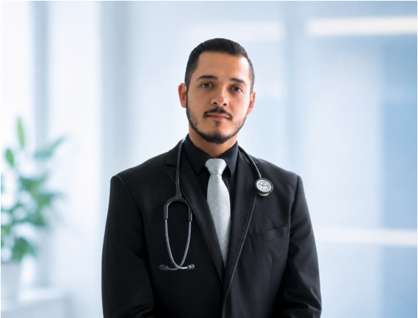 Portrait of Dr. Omar A. Pizano Acevedo.