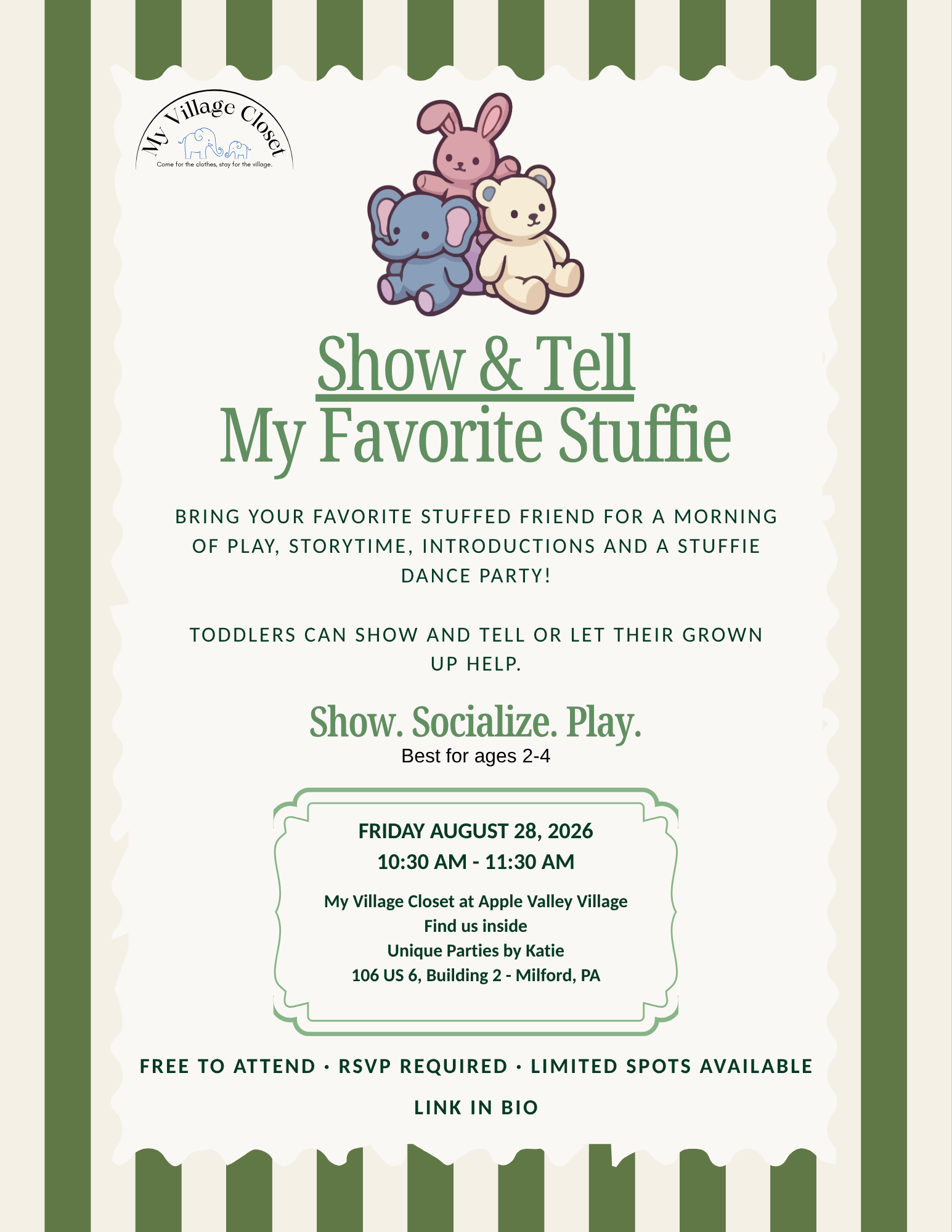 Show & Tell: My Favorite Stuffie