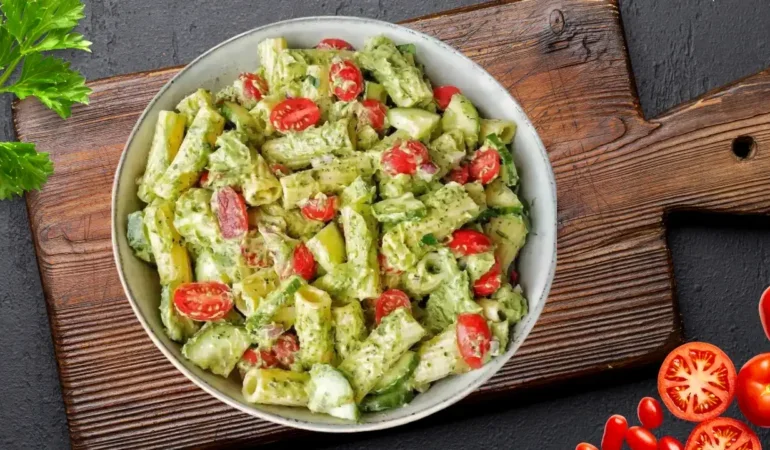 Avocado Parsley Pasta Recipe