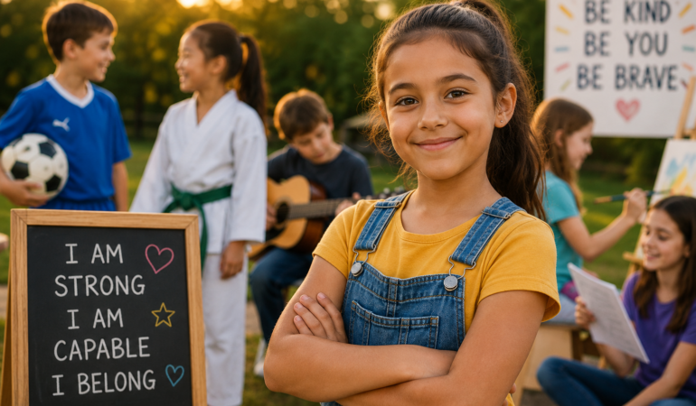 Helping Bullied Kids Heal Self-Esteem Through Fun Activities