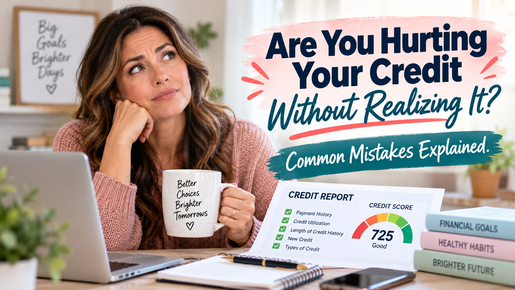 Are You Hurting Your Credit Without Realizing It? Common Mistakes Explained.