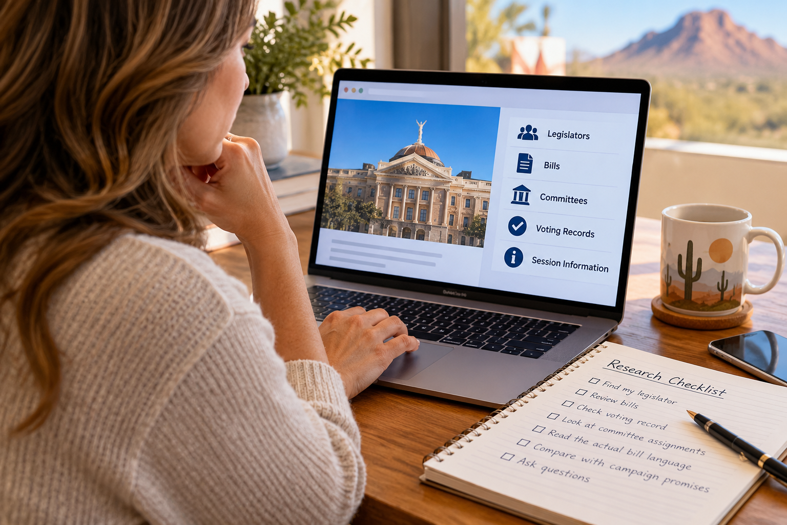 How to Research an Arizona Elected Official Who Is Running Again
