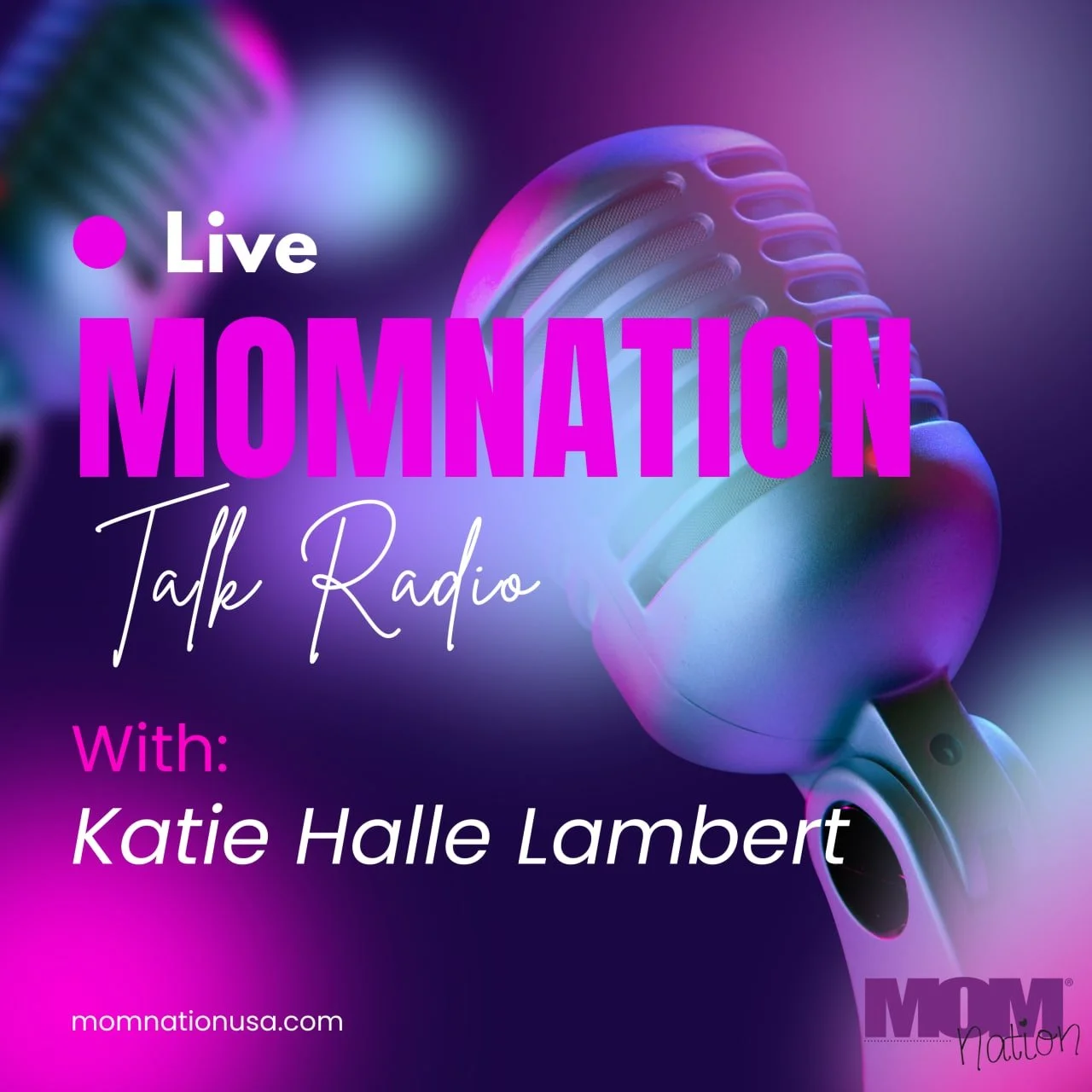 MOMnation Talk Radio Logo