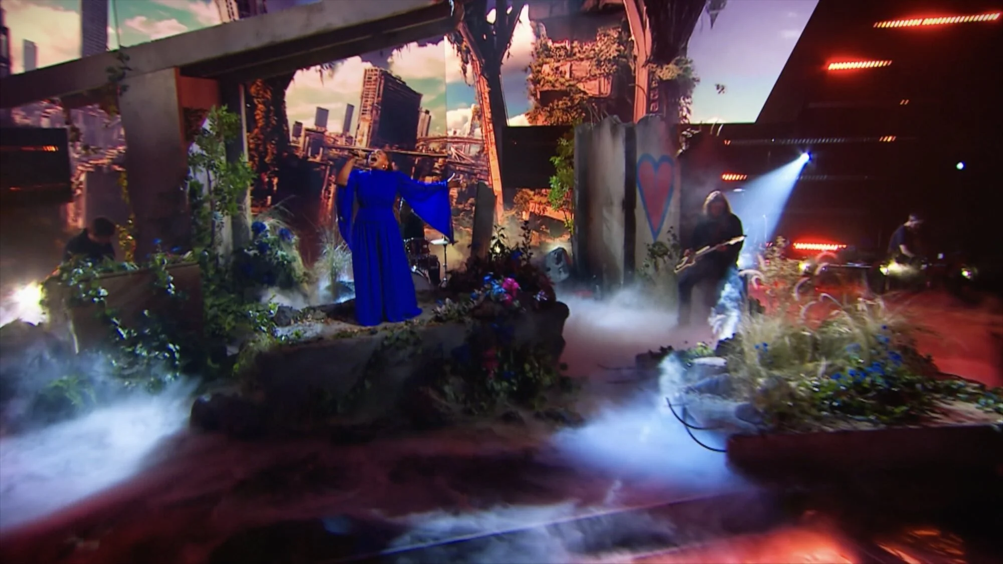 the-voice-australia-blue-dress-ruins-set.jpg