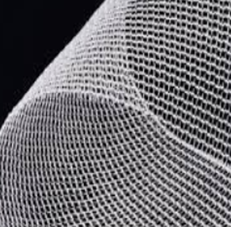 Example of polypropylene surgical mesh