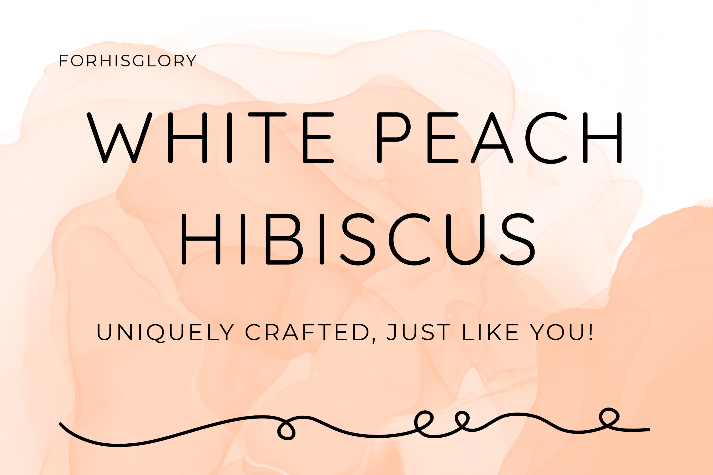 White Peach Hibiscus