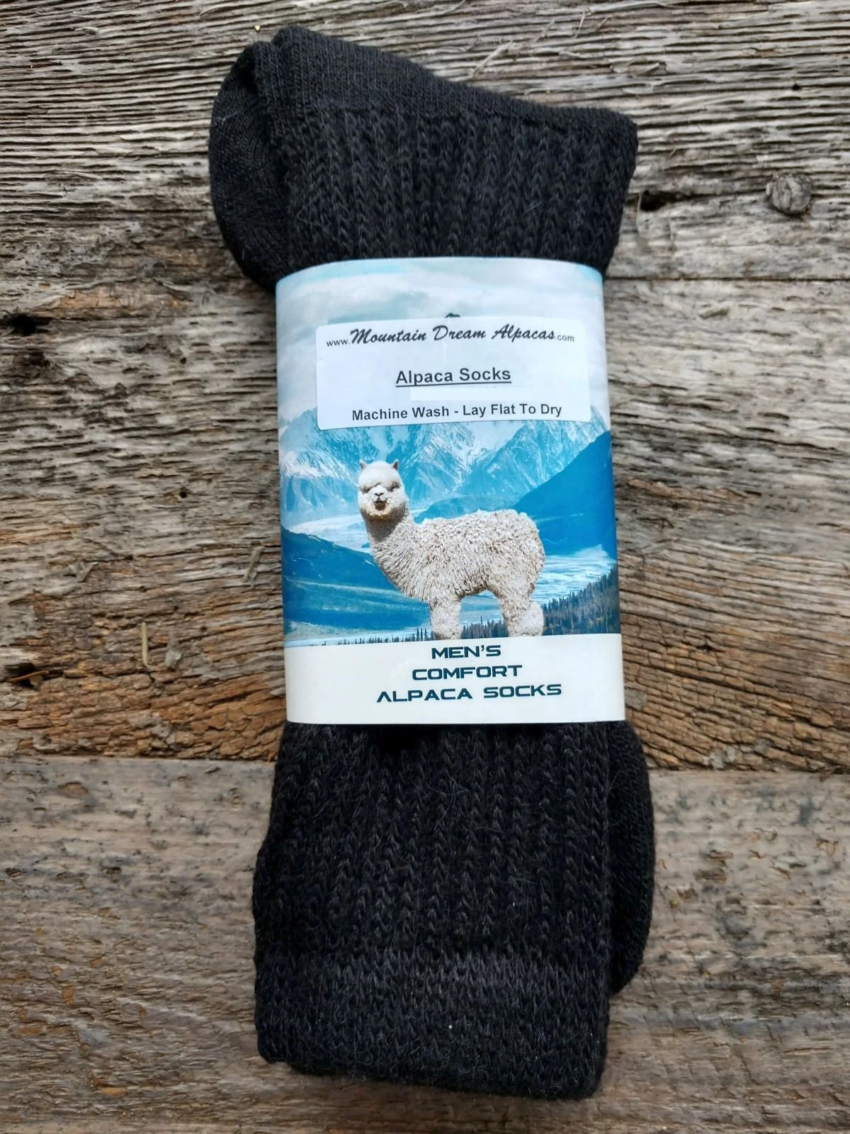 Mens Loose Top/ Comfort Alpaca Socks