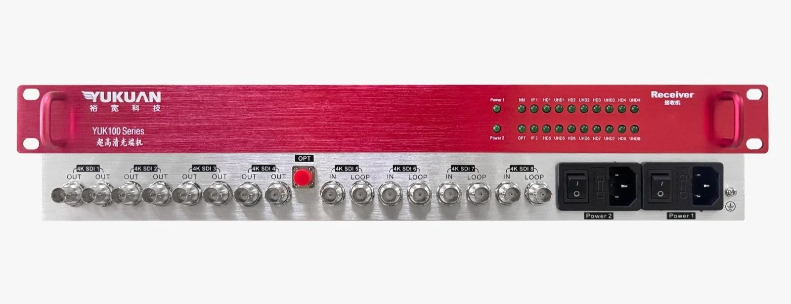 Video/Audio/RF/IP Fiber Optic Extender