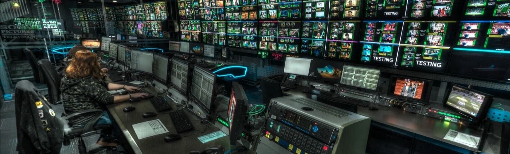 Sony Pictures Television OTT MCR Singapore, designed &amp; built by Ideal Systems.